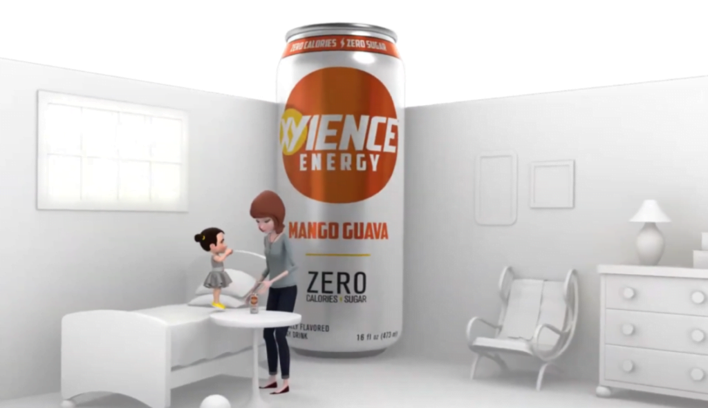 how much caffeine is in xyience