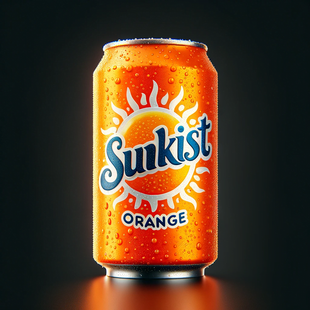 the Caffeine Count in Sunkist Orange Soda?