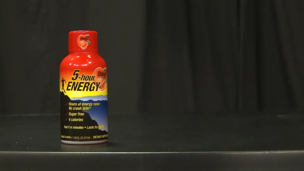 5 hour energy 
